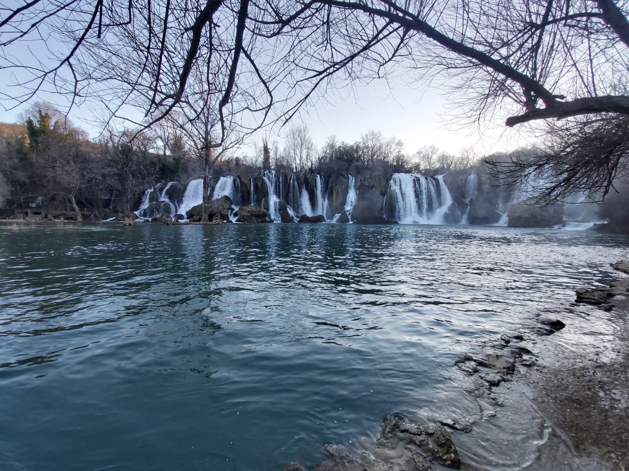 Водопад Кравица в Боснии и Герцеговине